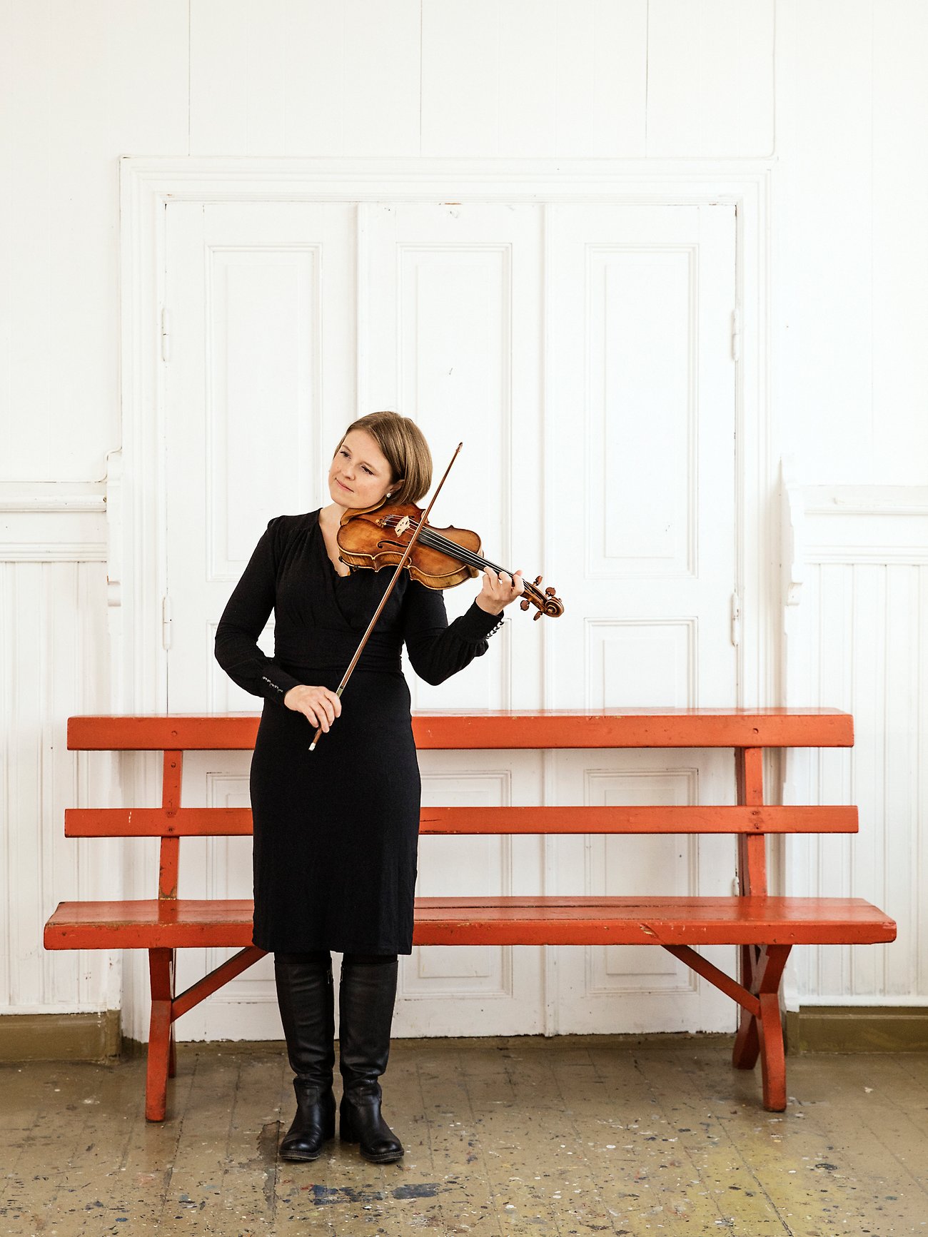 Jorun Marie Kvernberg er ei av dei lokale kreftene som deltek. Foto: Kristin Støylen